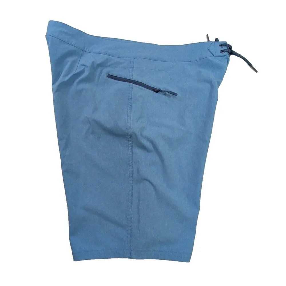 Vineyard Vines Board Shorts Swim Trunks Mens 33 Blue Heather Stretch‎ Beach Pool